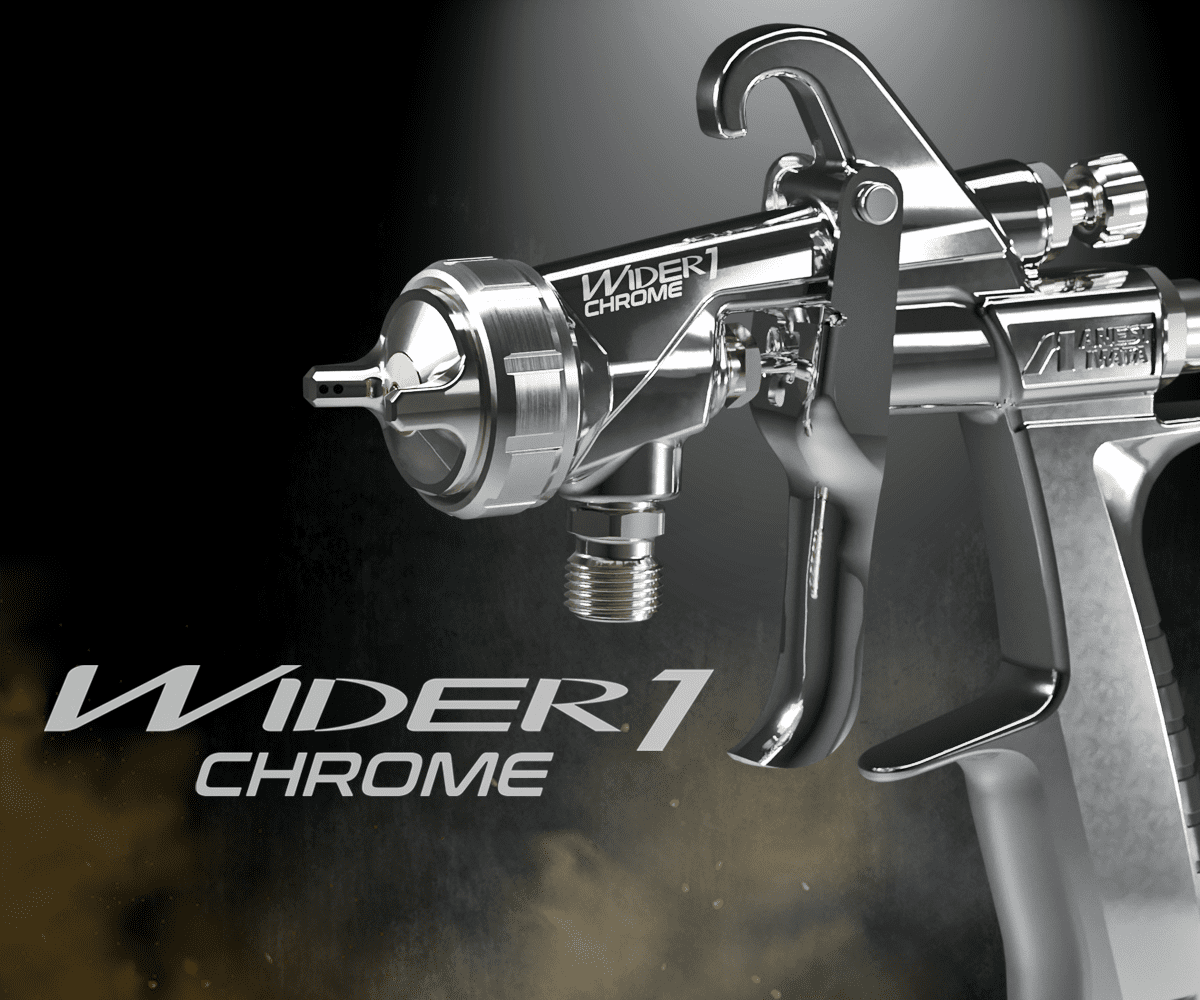 بررسی پیستوله رنگ پاش همه کاره WIDER1 CHROME ...
