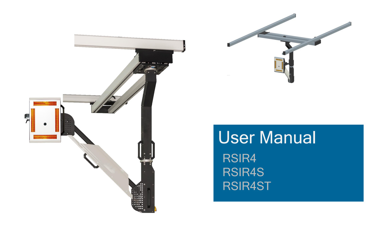 چراغ مادون قرمز سقفی 6000 وات TRSIR4ST